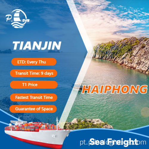 Frete marítimo de Tianjin a Haiphong